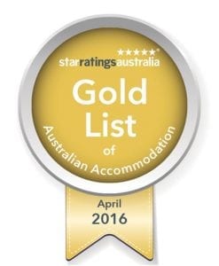 April 2016 Gold List Of Australian Accommodation Logo 3