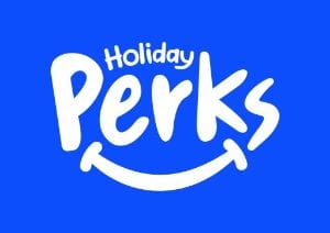 Perks Logo Blue On Blue Background 300x212