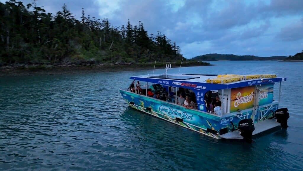 Glass Bottom Boat Scenic Night Tour