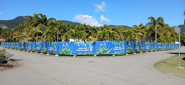 Adventure Whitsunday banner signage
